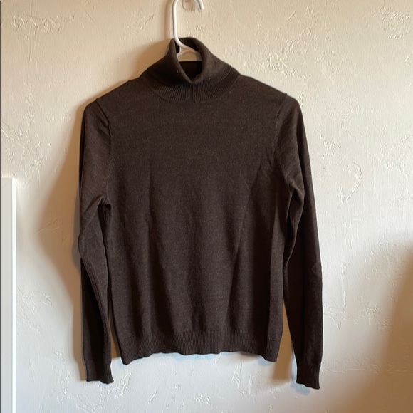 Brooks Brothers Sweaters - Brooks Brothers Rich Brown Turtleneck Sweater